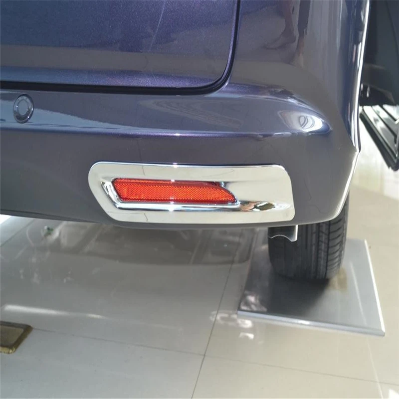 WELKINRY Стайлинг автомобильной крышки для Honda Odyssey RC2 2013 2014 2015 2016 2017 ABS Хромированная