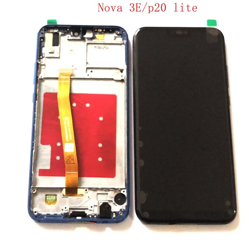 5 84 &quotдля Huawei P20 lite ЖК экран дисплей + сенсорный дигитайзер Рамка полная сборка Nova
