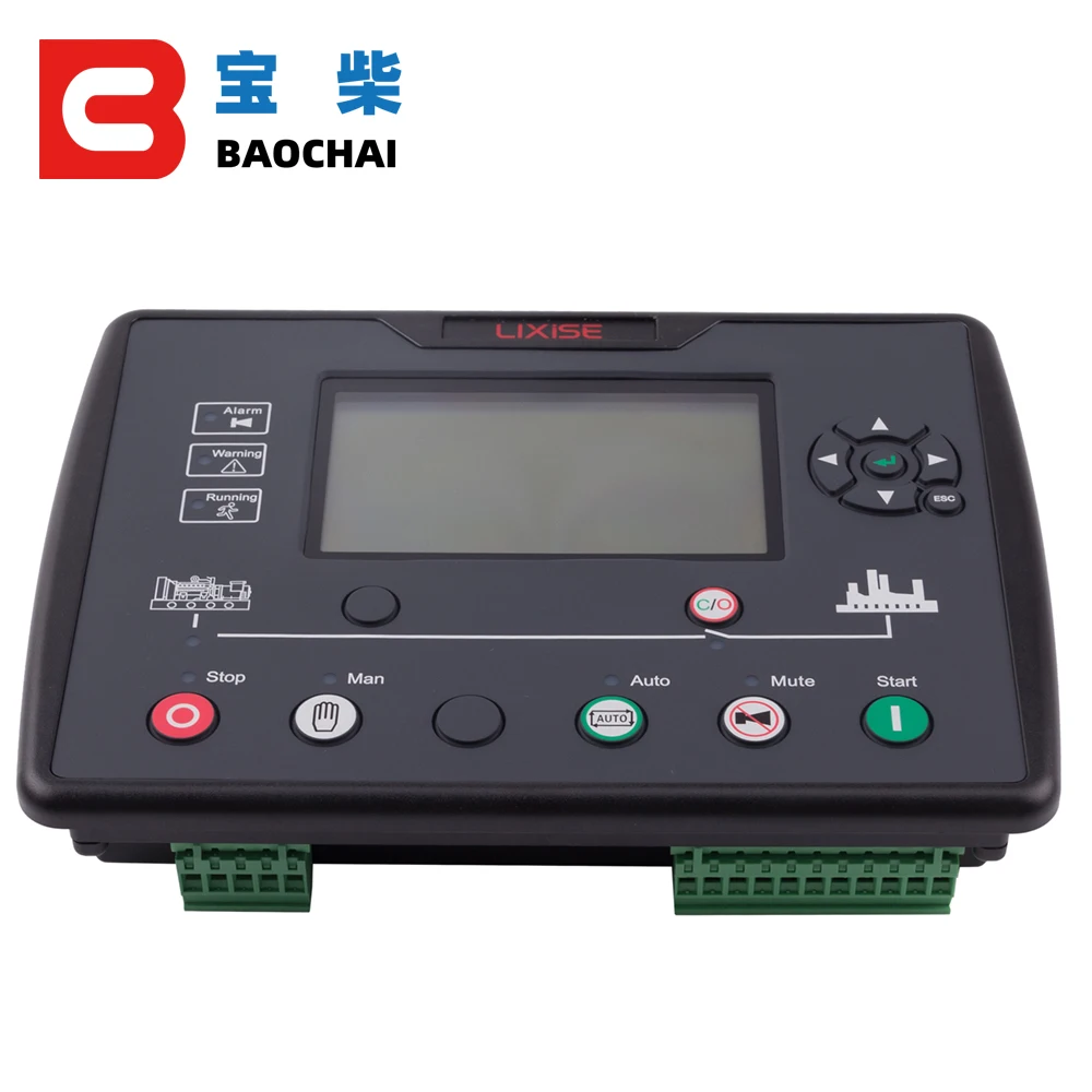 

LXC6110E AMF diesel generator set controller LCD auto start controller genset parts electronic cuircuit board panel LXC6120E