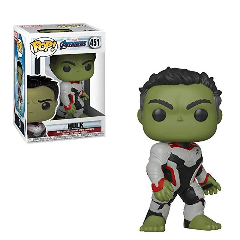 FUNKO POP Новое поступление Marvel Мстители эндмейл танос Халк Тони Старк ПВХ Фигурки