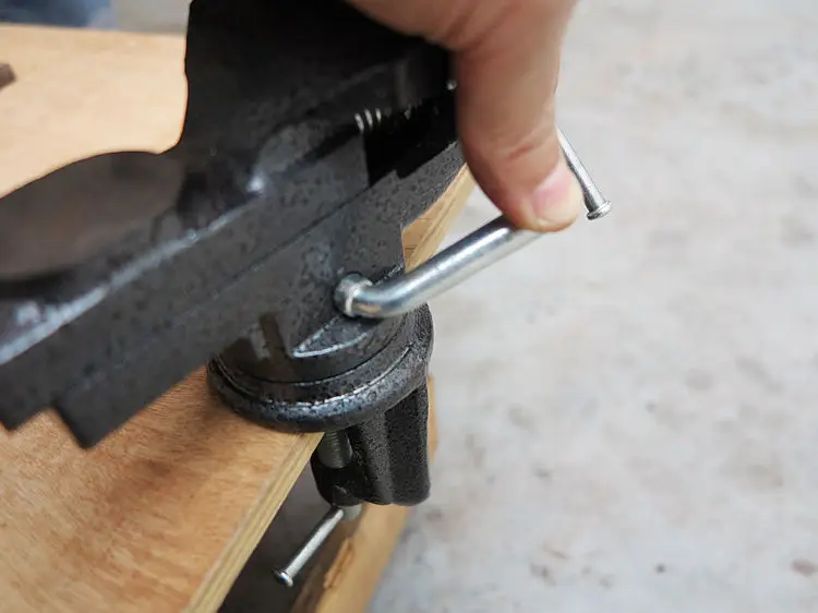 DIY настольные тиски мини полностью чугунные с углом вращения 360 градусов