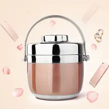 Portable Edelstahl Wärmedämmung Japanische Bento Box Lebensmittel Obst Container Lagerung Lunchbox Für Kinder Erwachsene Geschenk