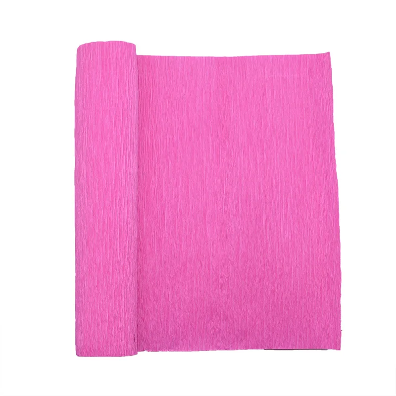 BB155-P04 dark pink 25 см x 250 см красочная крепированная бумага и цветочная лента для ствола для самостоятельной упаковки цветов Скрапбукинг подарки вечерние украшения гирлянды 8Z - Цвет: BB155-P04 dark pink