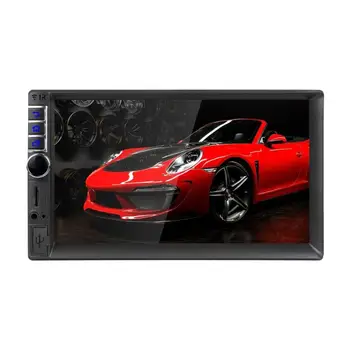 

7in WiFi BT Android Car Stereo MP5 Player GPS Navigator FM Radio w/ Camera