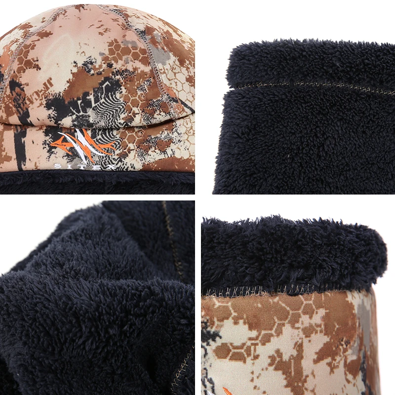 2018 sitex комплект шапка и маска открытой местности Blizzard Beanie водоплавающих птиц