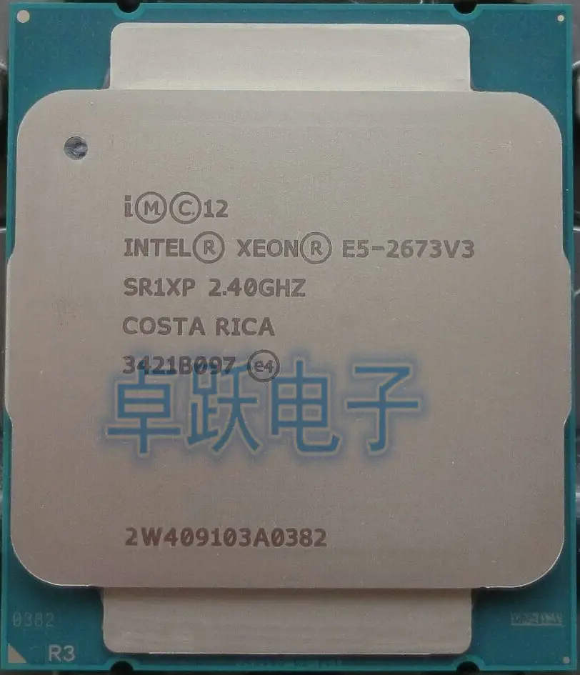 E5-2673 V3 Original Intel Xeon E5 2673V3 12-CORES PROCESSOR E5-2673V3 2.4GHZ  E5 2673 V3 LGA2011-3 free shipping gaming processor