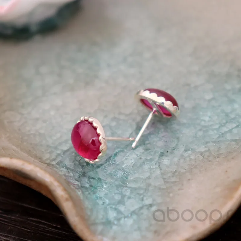 Oval Purple Ring-2