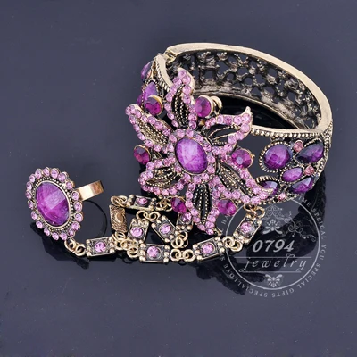 Indian ring bracelet attached Clearance