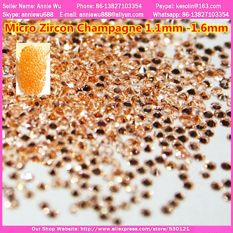 

1440pcs 21 Colors 1.5mm Mix Micro Nail Crystal Mini Rhinestones Non Hotfix Rhinestones stickers Need Glue Nail Art Decoration