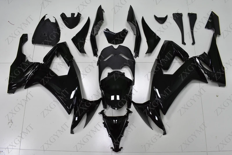 

Motorcycle Fairing ZX-10r 2008 - 2010 glossy Black Abs Fairing ZX-10r 2010 Body Kits ZX10r 08 09