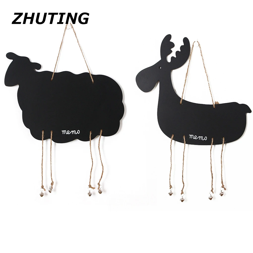 

Childhood Enlightenment Wordboard Family Cafe Decorative Wood Mini Animals Hatch Board Message Board Blackboard