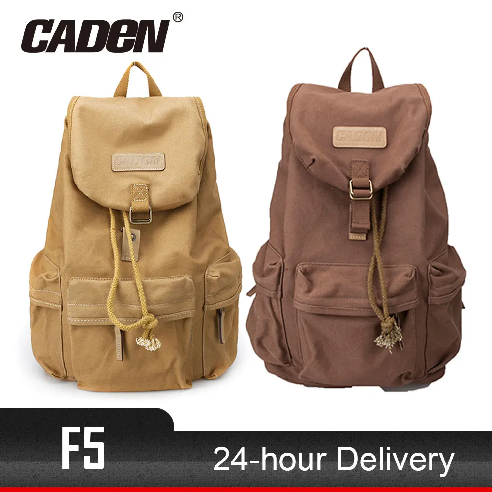 

Top sale! CADeN F5 Digital DSLR Camera Bag Photography Backpack Waterproof lens Canvas cases with rain cover for Canon Nikon