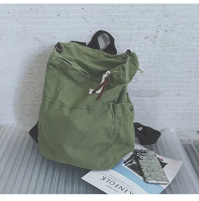 CASMOR, женский рюкзак, вместительный, для девочек, Harajuku, сумка для подростков, Брезентовая, повседневная, одноцветная, школьная сумка, рюкзак для путешествий, женский