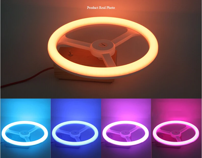 

Zigbee ZLL E26 E27 Smart Annular light Ring Ceiling Light RGB White Eye-Care LED Compatible with Alexa Echo Plus