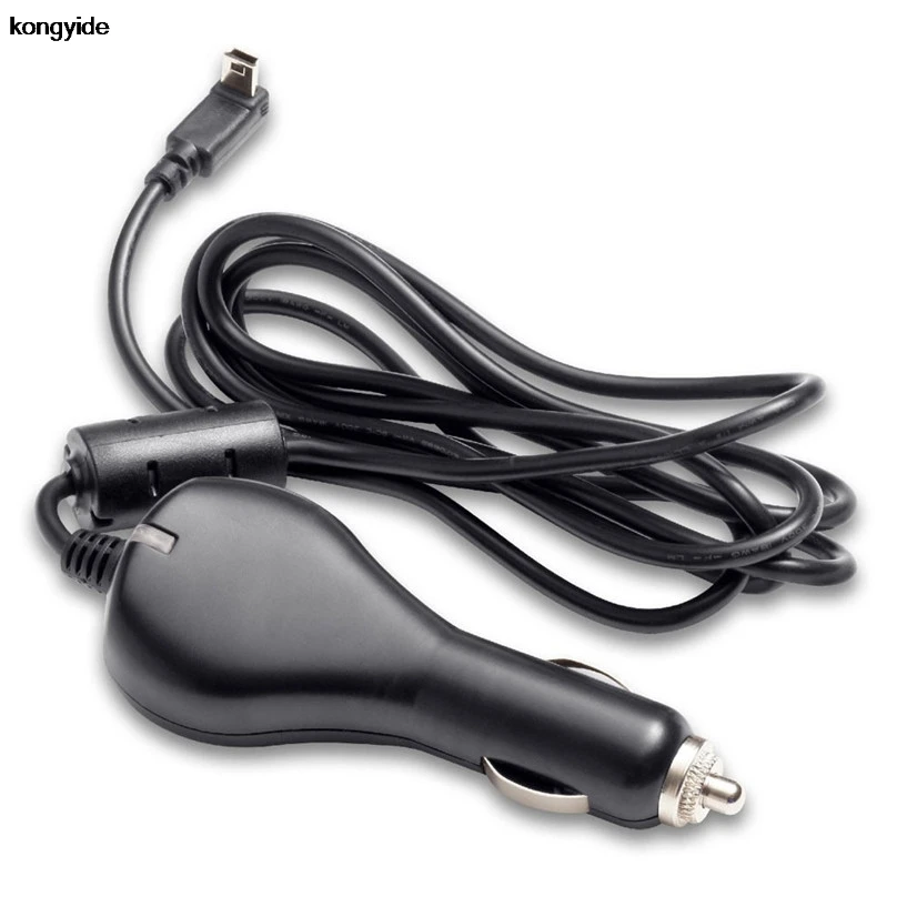 

kongyide Car Charger Cable Adapter for Garmin Nuvi GPS 200 370 670 770 755 860 900T 1200 car charger cable usb