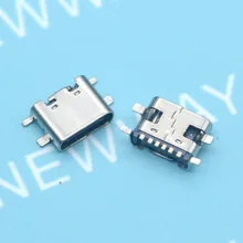 50 шт./лот разъем MICRO USB 3,1 type-C 6pin SMD гнездовой разъем для зарядки мобильного телефона Разъем для зарядки хорошее качество