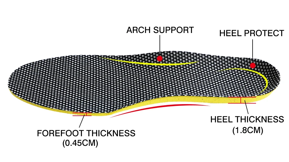 3ANGNI оригинальные беговые, увеличивающие рост, Нескользящие, мягкие, удобные, Ortholite, спортивные стельки для женщин и мужчин, обувь