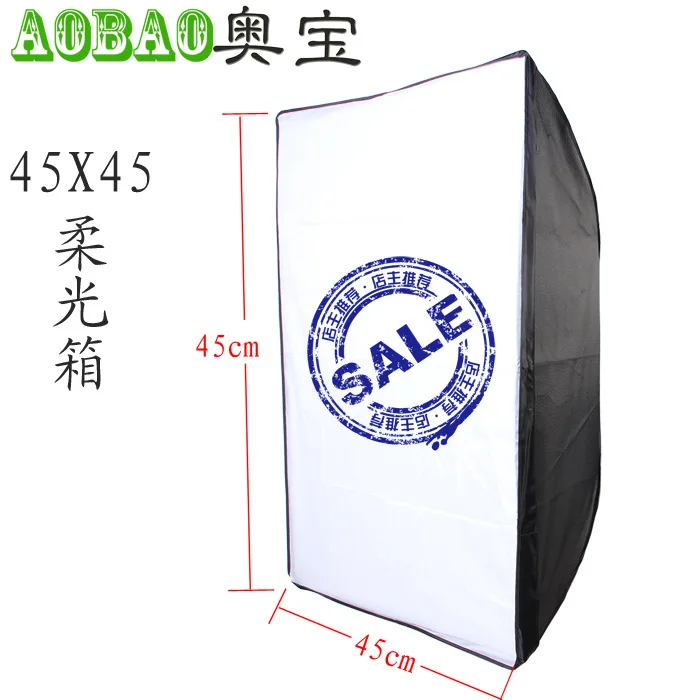 

Adearstudio CD50 45x45cm Soft Box Flash Softbox bowens Light Lambency Box General Photo Accessories Softbox For Flash Light Box