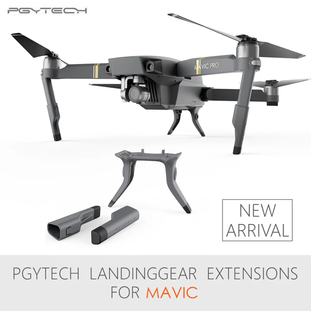 PGYTECH DJI Mavic Pro/Platinum шасси стояк держатель пропеллера пульт дистанционного управления палка для большого пальца Защитная крышка Дрон аксессуары