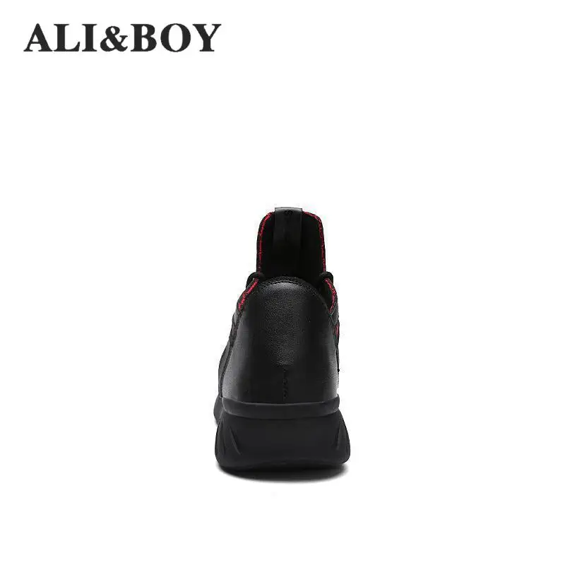 ALI & BOY/летние мужские кроссовки для бега прогулочная обувь мягкая дышащая сетка