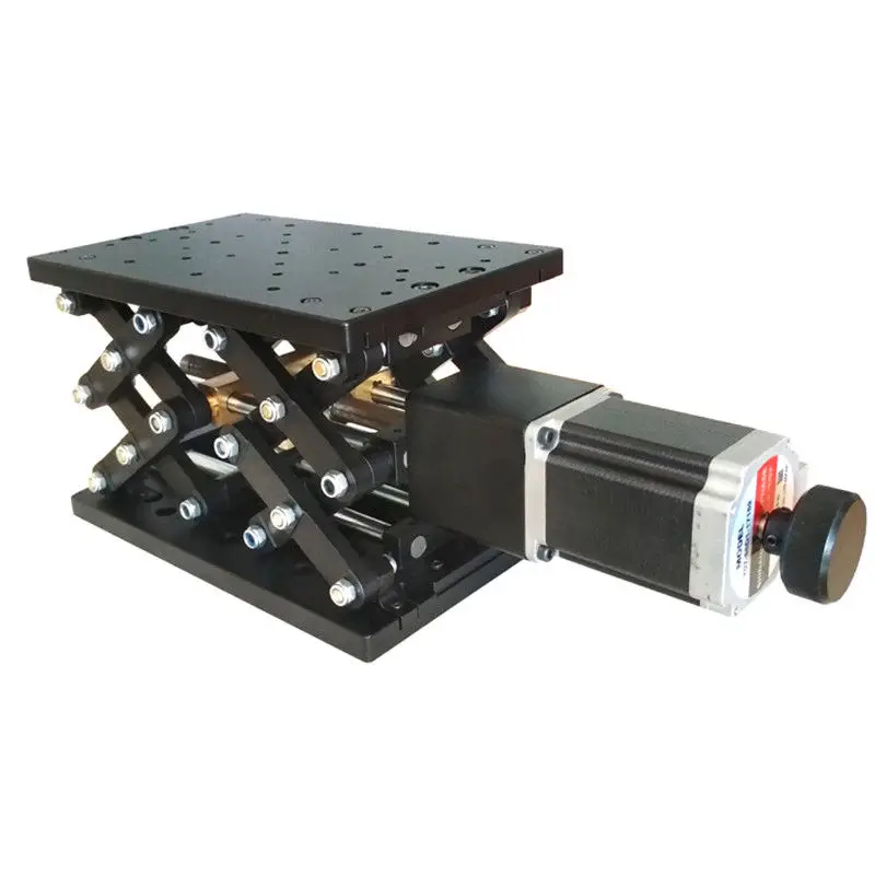 Electric Lifting Platform Motorized Lab Jack Optical Sliding Lift