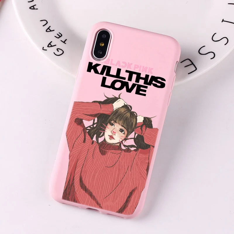 BlackPink Phone Case for iPhone X, XS, 11 Pro, Max XR, 8, 7, 6, 6S Plus