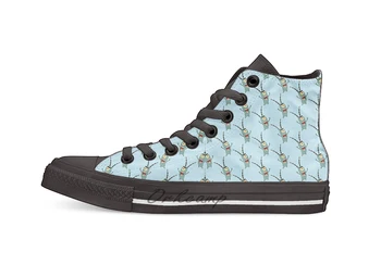 

Plankton Casual High Top Canvas shoes sneakers Light Walking Shoes