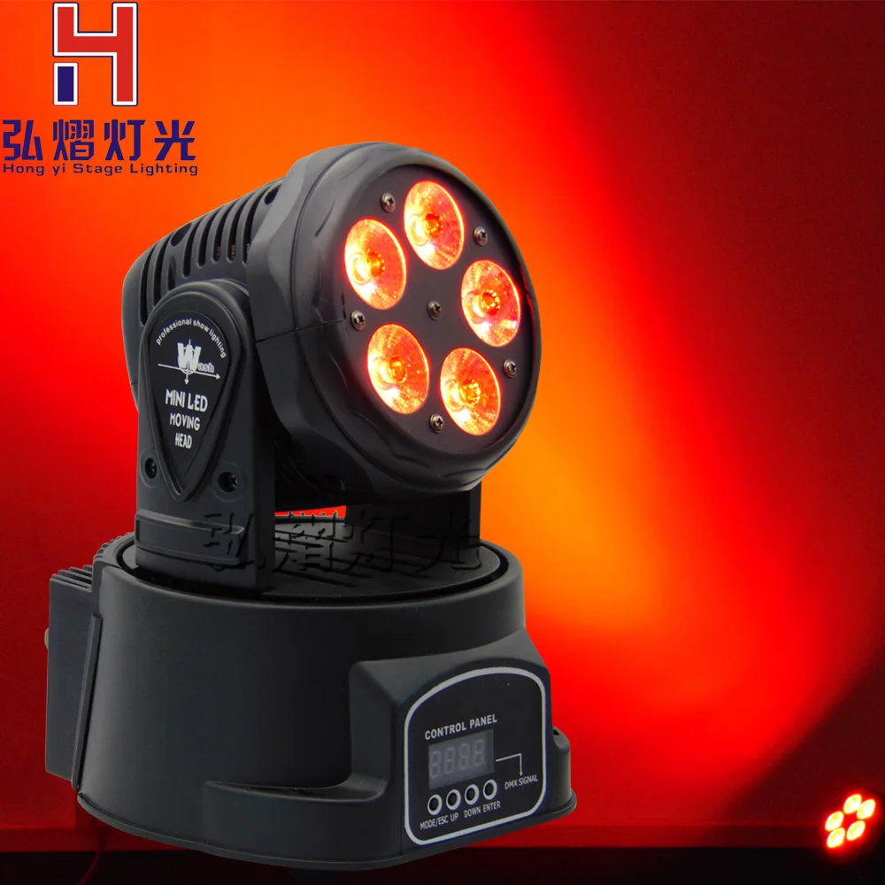 

2017 New Arrival RGBWA LED Stage Light Moving Head Beam Party Light DMX-512 Led Dj Xmas Christmas Sound Active DMX Disco Light