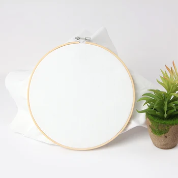 

1Pcs 13-34cm Cross Stitch Accessories Round Embroidery Hoops Handmade Bamboo Frame Needlecraft Sewing Tools DIY Household Craft