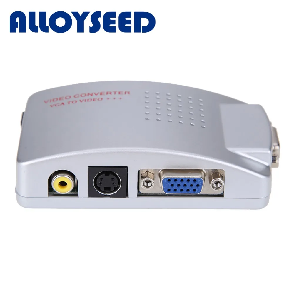 Универсальный VT280 PC конвертер коробка NTSC PAL VGA к ТВ AV RCA адаптер сигнала конвертер видео переключатель коробка композитный для компьютера ПК Универсальный VT280 PC конвертер коробка NTSC PAL VGA к ТВ AV RCA адаптер сигнала конвертер видео переключатель коробка композитный для компьютера ПК