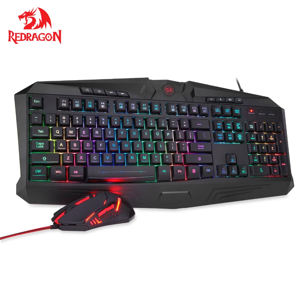 Wireless Gaming Keyboard and Mouse Set Breathing Backlit Mouse Gaming Keyboard Mouse Combo Backlit Gaming Keyboard