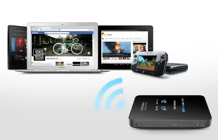 Alcatel ссылка Y901 4 г + Точка Мобильный Wi-Fi