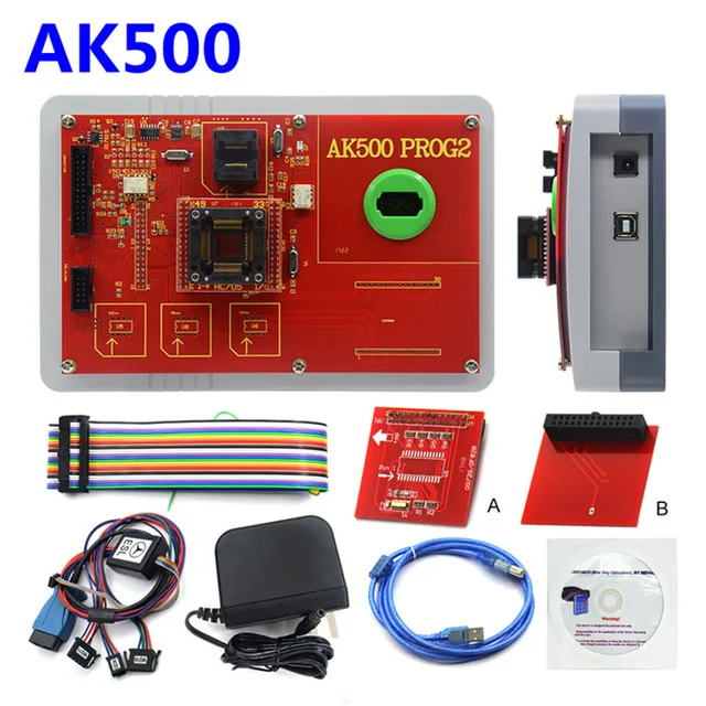 Новейший программатор ключей AK500 + с калькулятором EIS SKC Pro для программатора M ercedes