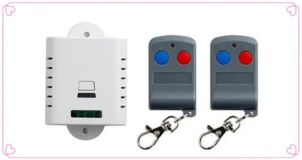 

latest AC 85V 110V 120V 220V 250V 1CH RF Remote Control Switch System 2X Transmitter + 1 X Receiver 1ch relay smart home z-wave