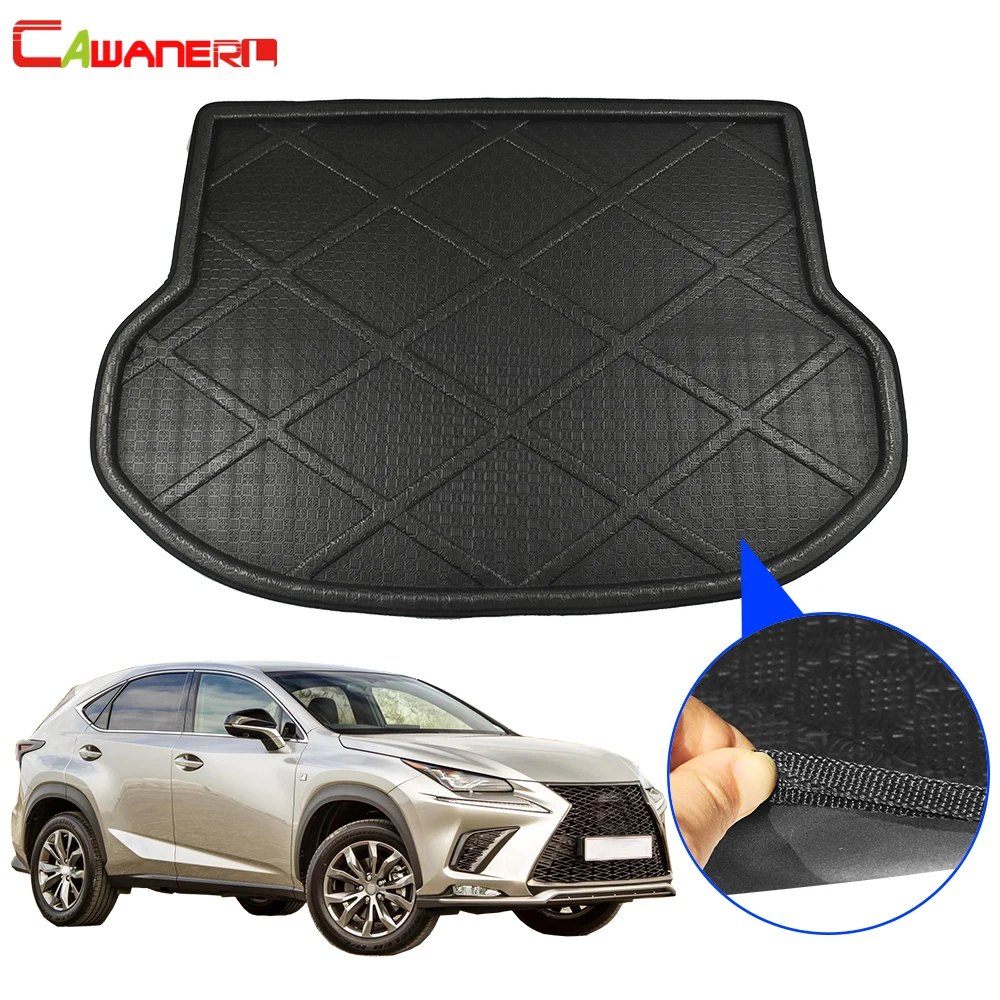 

Коврик Cawanerl для багажника автомобиля Lexus NX NX200T NX300H NX300 2015-2018, напольный коврик, подкладка для багажника, коврик для груза, аксессуары