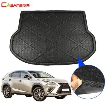 

Cawanerl For Lexus NX NX200T NX300H NX300 2015-2018 Car Trunk Mat Floor Boot Tray Liner Cargo Carpet Mud Kick Pad Accessories