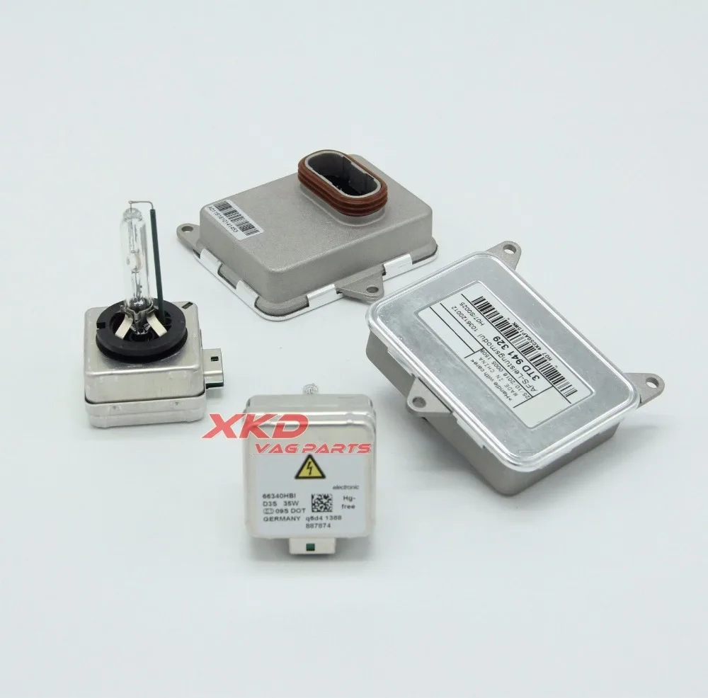 Two Xenon D3S Bulb & Two Ballast Control Module Set For VW Passat 561
