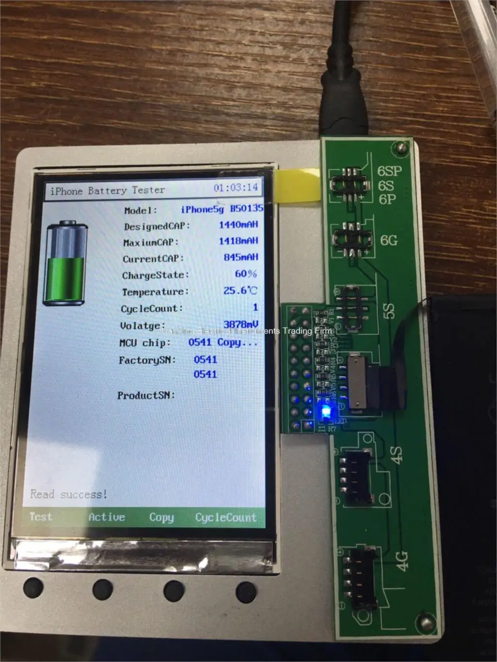 iphone battery tester box all series iphone battery activator Clear