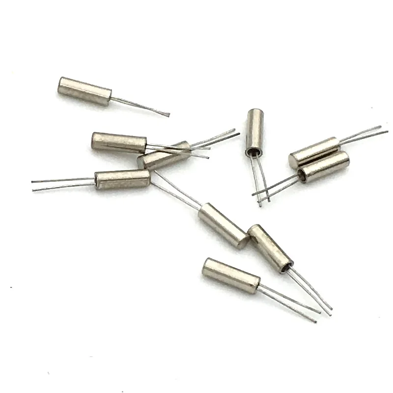 10pcs 2*6 25MHZ Error 20ppm 20pF Cylinder quartz resonator | Электронные компоненты и принадлежности