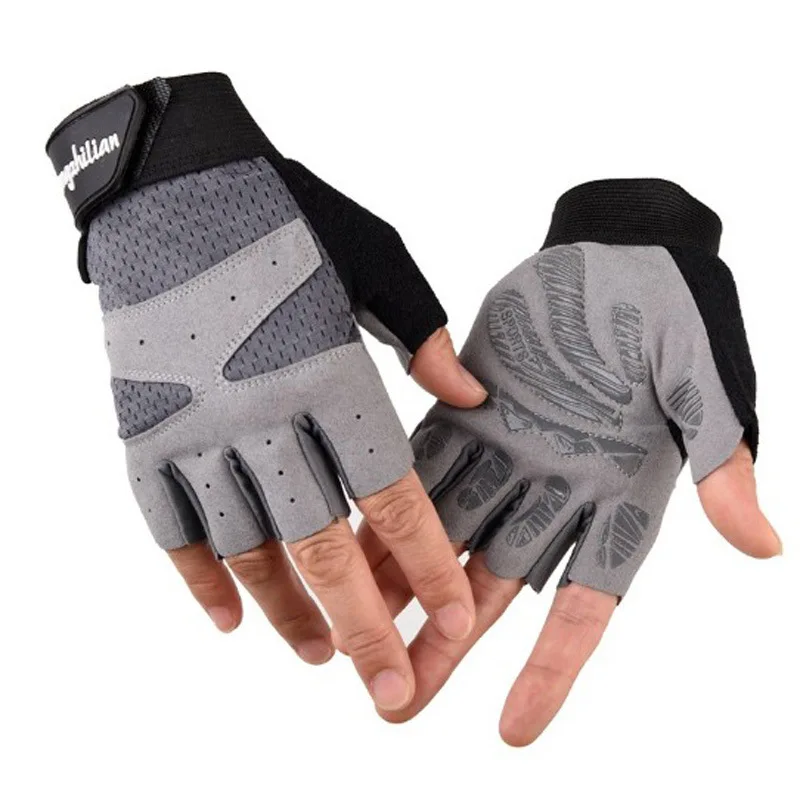 

Summer Cycling Sports Gloves Half Finger Mens Women's Shockproof highway Bike MTB thickening Bicycle Gloves Guantes Ciclismo