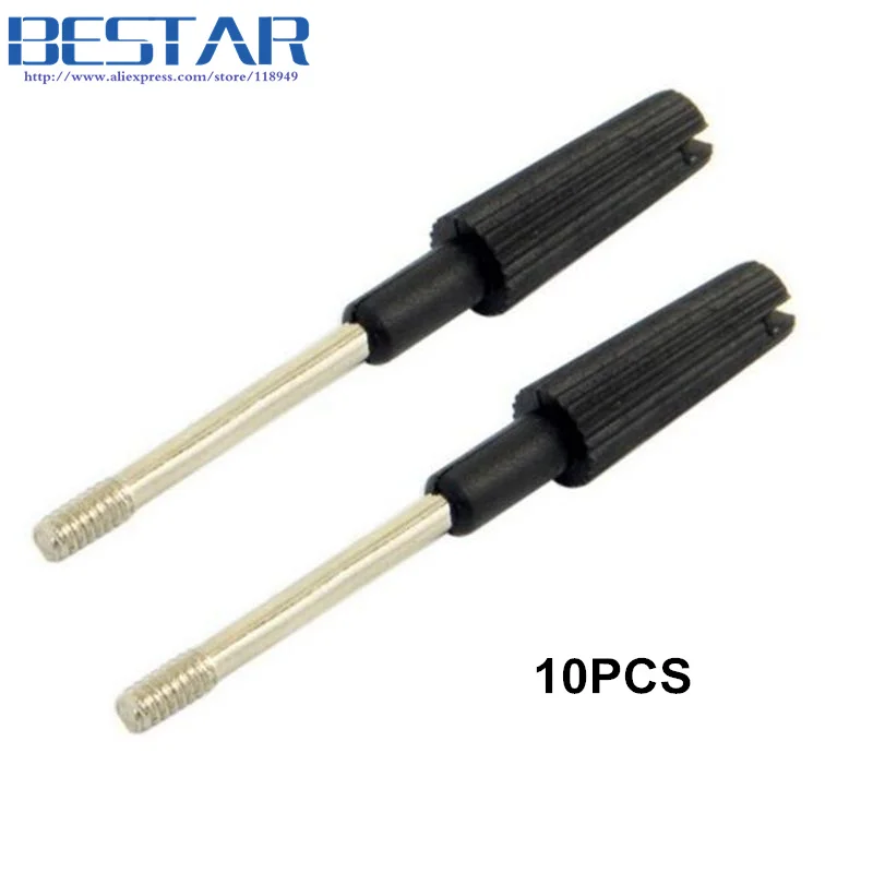 (10pcs/lot)Thumb Screws 4 40 UNC 47mm Length Stainless Steel Overmold