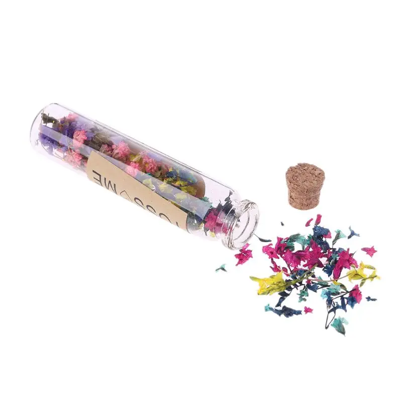 

Dried Flowers Confetti Bottle Party Supplies Wedding Birthday Marriage Table Decoration