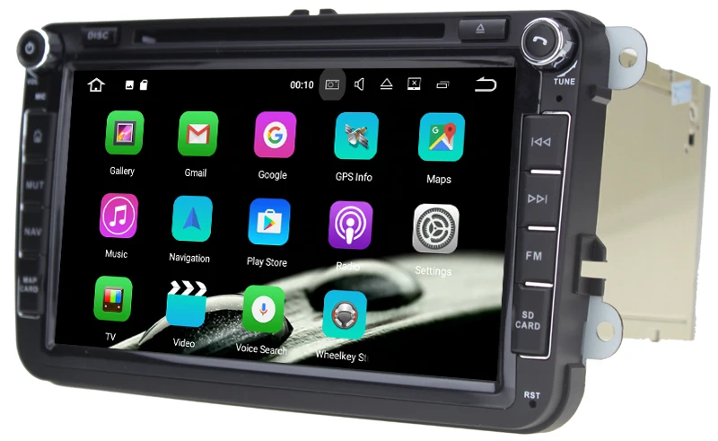 Perfect HIFIF 3G Android 7.12 Quad Core 2GB RAM Car DVD for VW Passat CC Polo GOLF 5 6 Touran EOS T5 Sharan Jetta Tiguan GPS Radio Seat 2