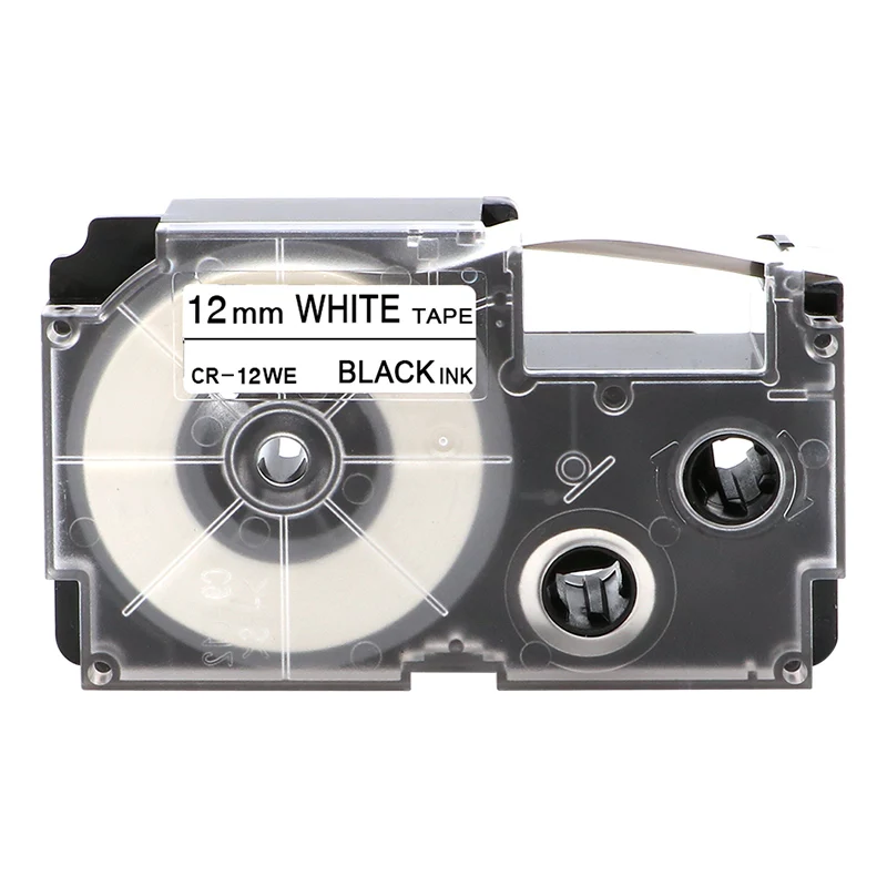 

1 Pack Selectable Color Label Tape 12mm*8m XR-12X XR-12WE XR-12RD XR-12BU XR-12YW XR-12GN XR-12GD XR-12SR for Casio Label Maker