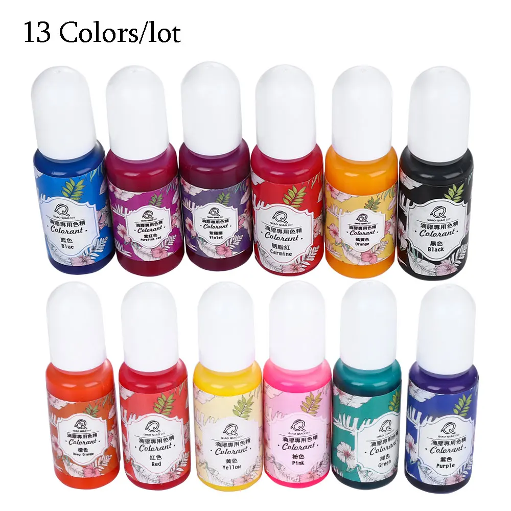 

10g/bottle Practical Epoxy UV Resin Coloring Dye Colorant Pigment DIY Jewelry Making Crafts DIY Jewelry Making Colorant