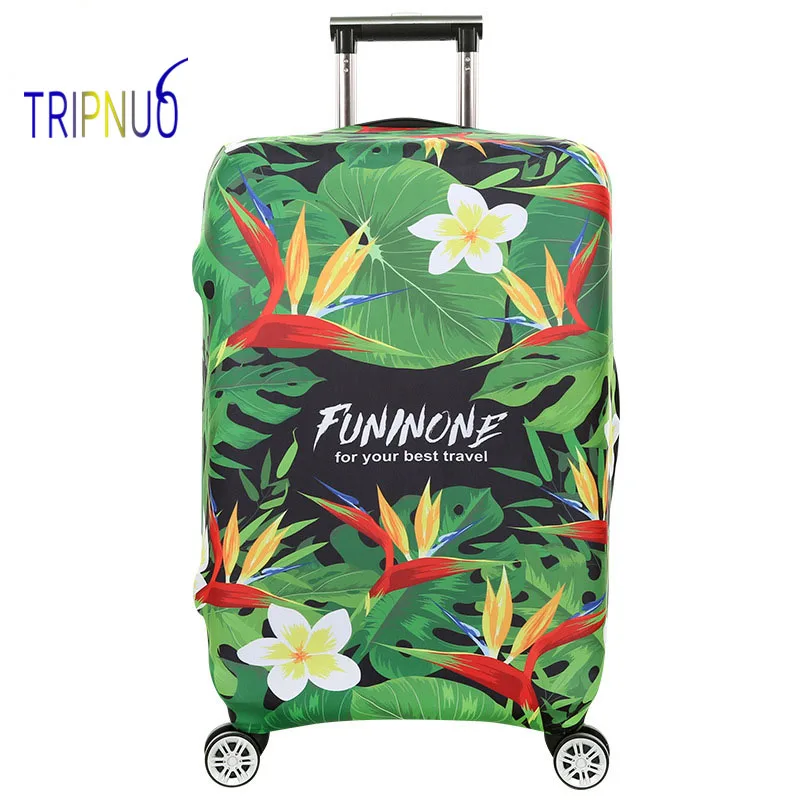 

TRIPNUO Flowers Suitcase Protective Trunk Covers Apply To 18~32 Inch Case Elastic Travel Luggage Cover Stretch Trolley case