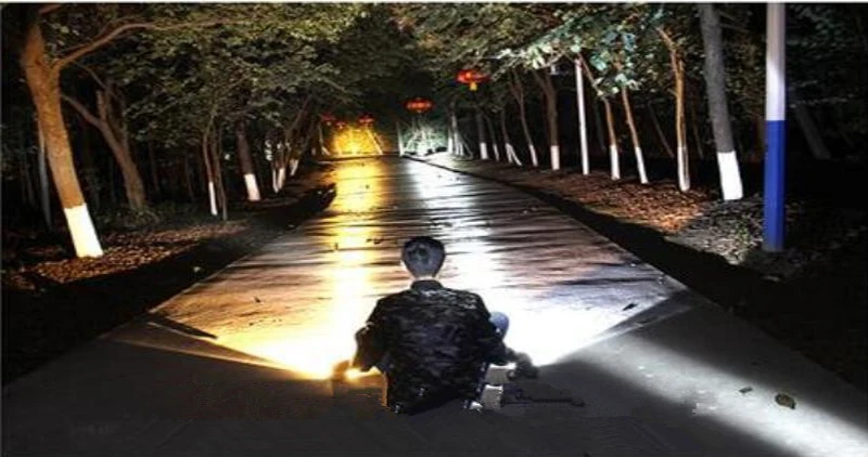 JEANIGHT 3 LED Headlamp XML T6 8000LM Headlight frontale Flashlight 4 Mode Torch Lights with Car Charger With 18650 Battery (12)