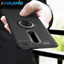 For Oneplus 7 Pro Case Ring Holder Soft Matte Silicone Back Cover For One Plus 7 Pro Phone Case on Oneplus7 Pro Housing