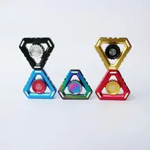 Флуоресценции треугольный King Kong Спиннер антистресс ручной Спиннер для пальцев Спиннер Игрушка фокус Tri Спиннер антистресс подарки