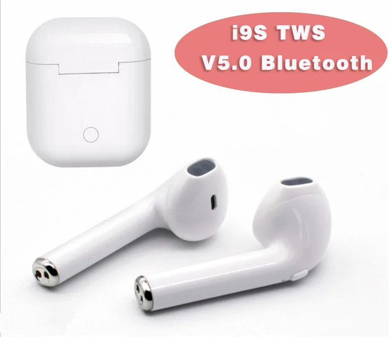

I9 I9S TWS Wireless Earphone Portable 5.0 Bluetooth Headset Invisible Earbud for all smart phone